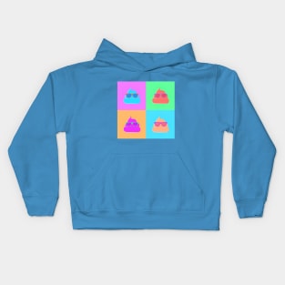 Bright pop art Kids Hoodie